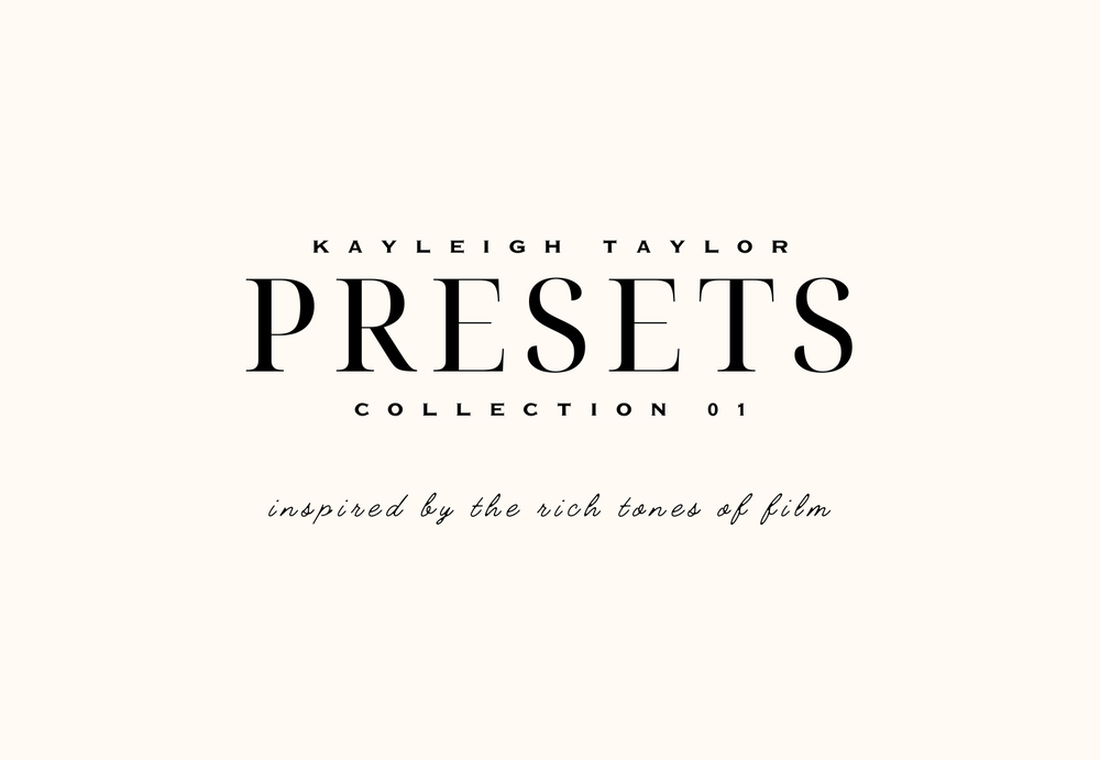 Kayleigh Taylor Presets - Collection 01