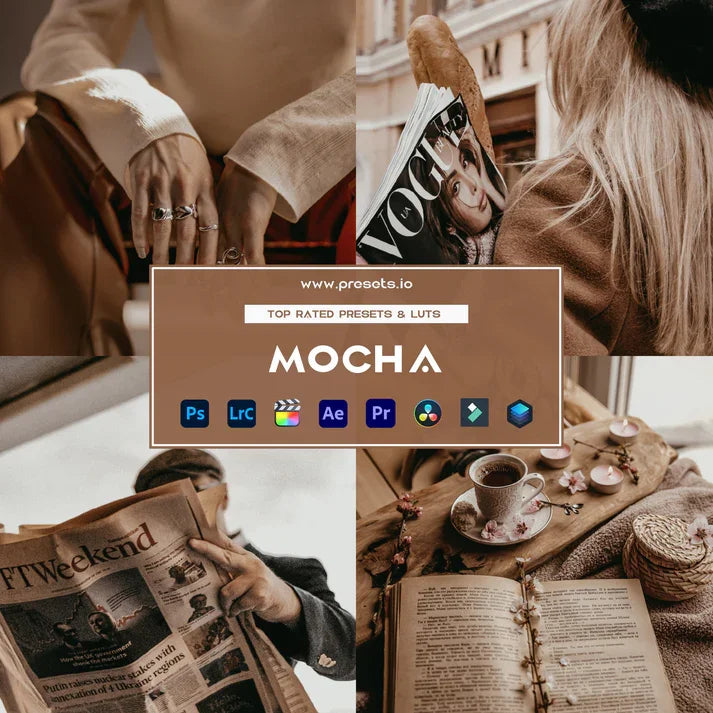 Mocha Preset and LUTs Collection
